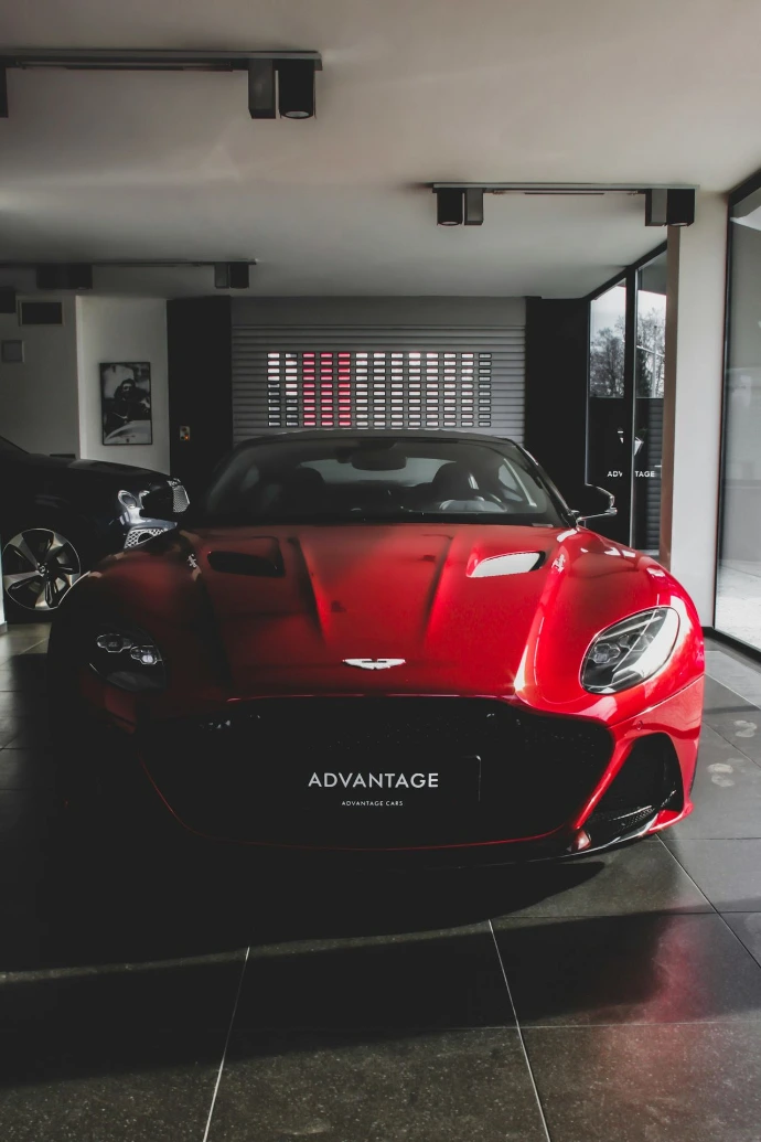red supercar